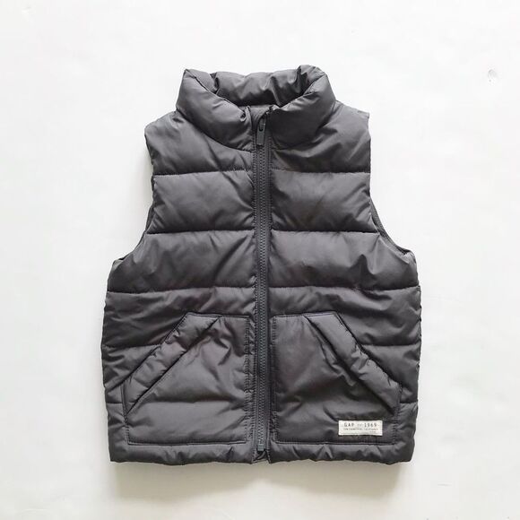 Babygap fleece lined Sherpa jacket/vest  GUC 4T - Picture 6 of 8